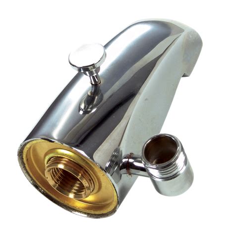002 Bath Slip-On Diverter Tub Spout, 4 in, Polished Chrome (For 12" copper water tube) 3,942 1624 33. . Tub spouts